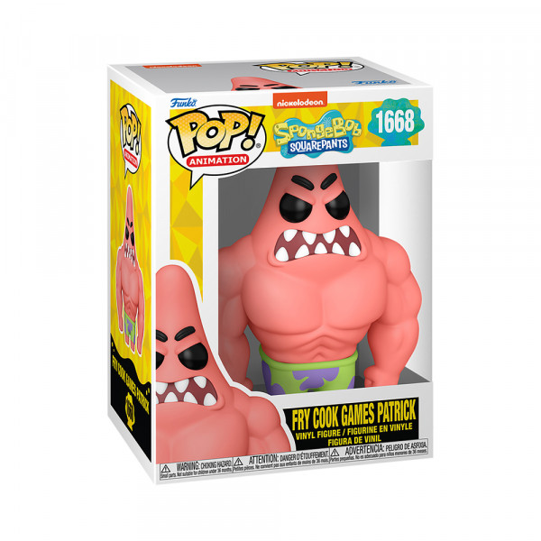 Funko POP! Spongebob SquarePants: Fry Cook Games Patrick (1668)